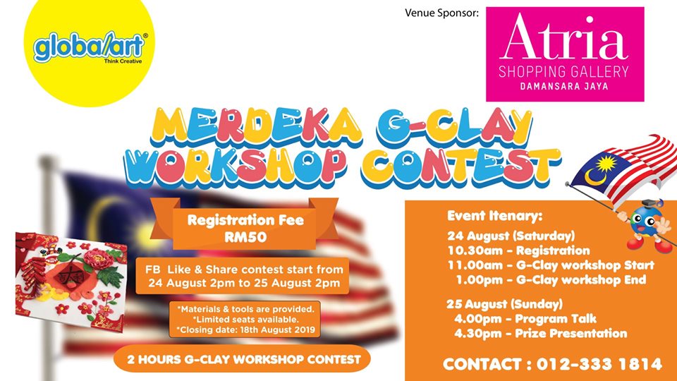  Merdeka G-Clay Workshop Contest 