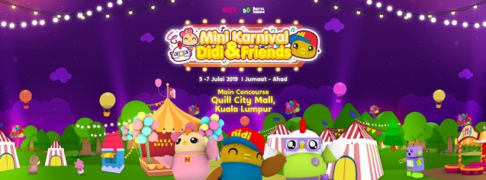  Didi and Friends Mini Carnival, Quill City Mall 