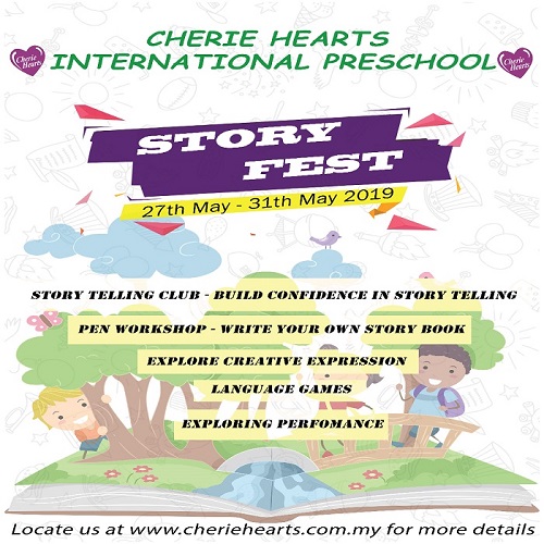  Cherie Hearts School Holiday Programme - Story Fest 