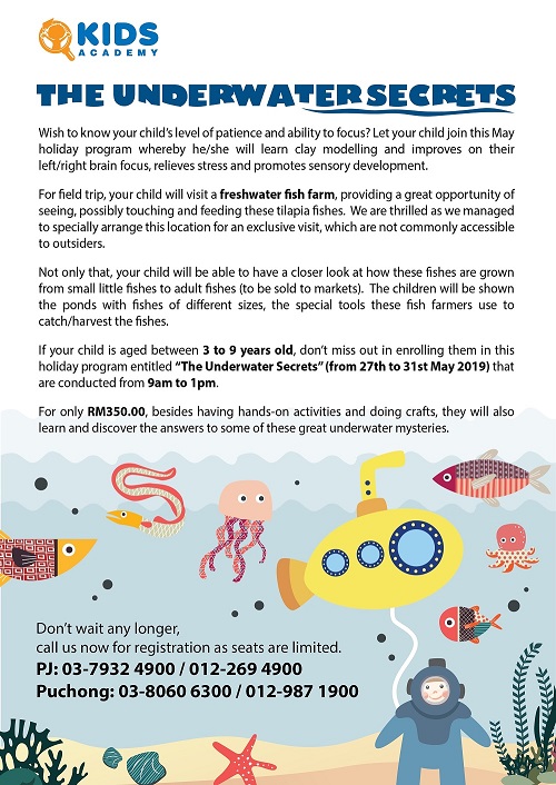  Kids Academy The Underwater Secrets 