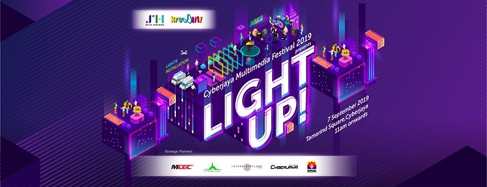  Light Up! - Cyberjaya Multimedia Festival 2019 