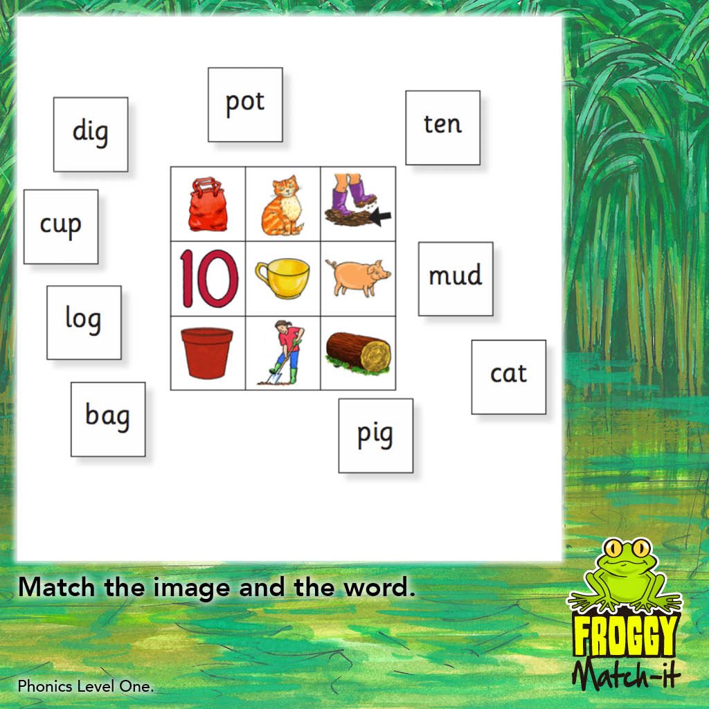 Froggy Match-It Phonics