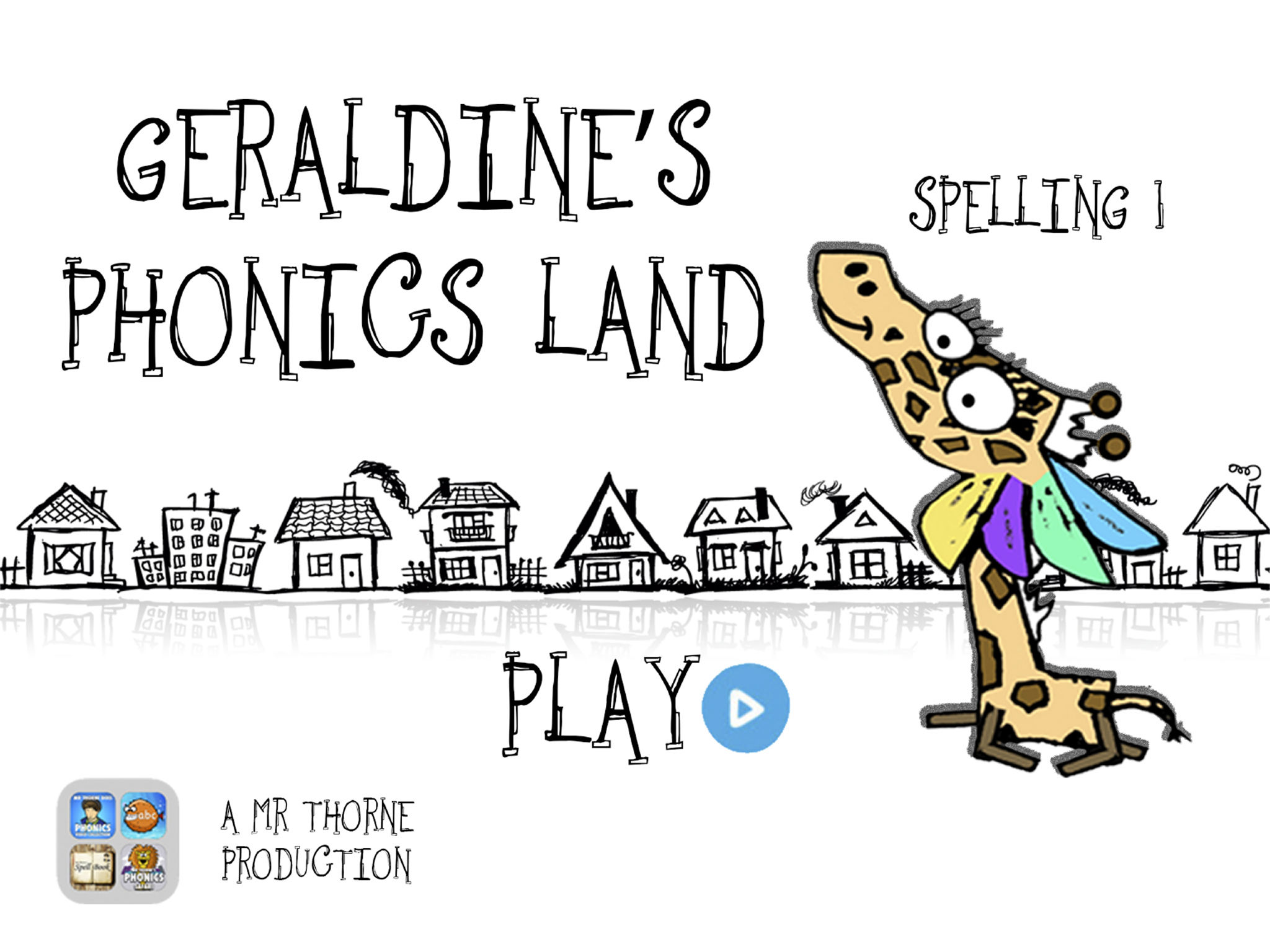 Geraldine’s Phonics Land: Spelling 1