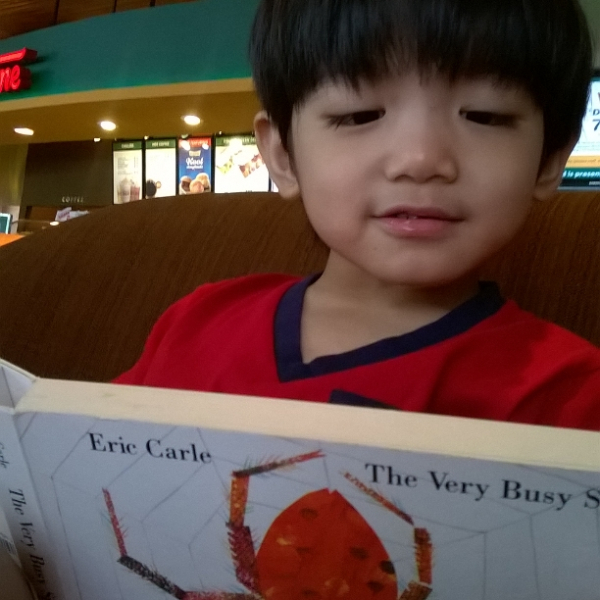 being advanced as a child