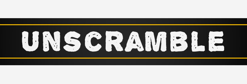 quiz unscramble