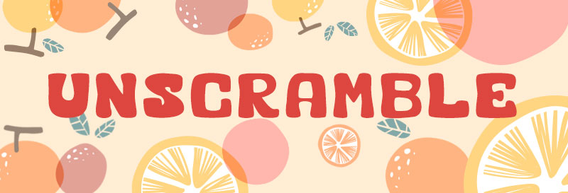 quiz unscramble