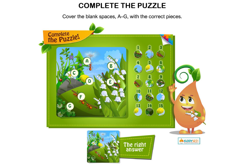 LOGIC & PUZZLES - Complete the puzzle