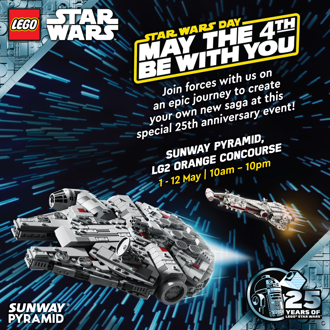 25 years of LEGO® Star Wars™: The LEGO Group celebrates fan creativity this May the 4th in Malaysia