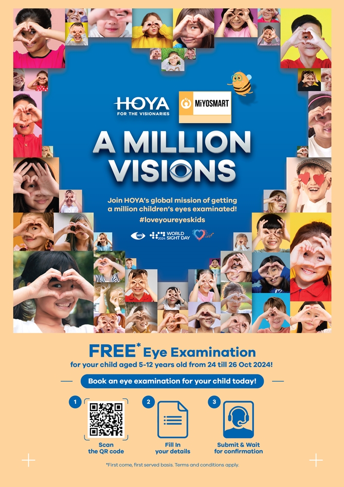 HOYA Malaysia A Million Vision campaign