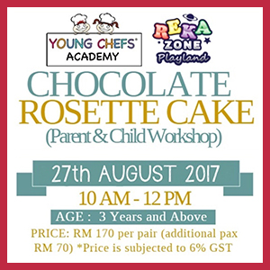Parent and Child Baking Workshop at Young Chefs Academy