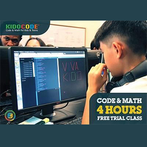 Kidocode : Free Trial Class in MIT and Google Programming for Kids & Teens