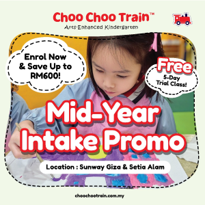 Mid-Year Intake Promo @ Choo Choo Train Kindergarten