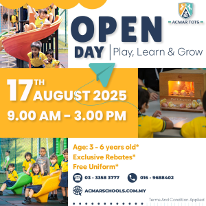 Open Day @ Acmar International & Private Schools, Klang