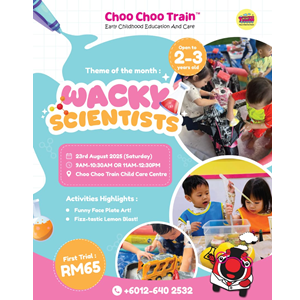 Parent-Child Messyplay @ Choo Choo Train Baby & Child Care Centre