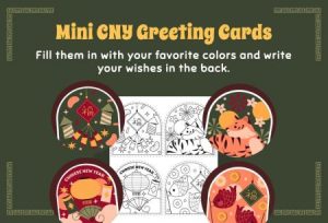 Art - Mini CNY Greeting Cards (Chinese New Year 2022)