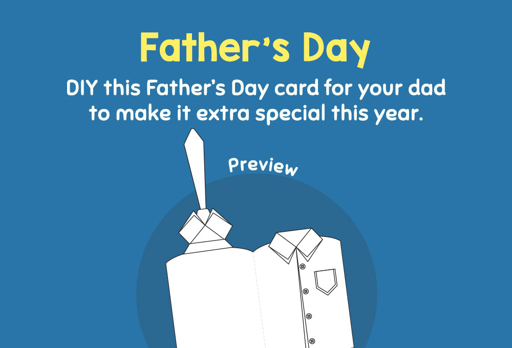 printable worksheet art father's day