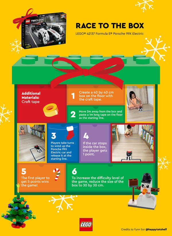 Tis’ the season to be jolly and build a playful holiday with The LEGO® Group