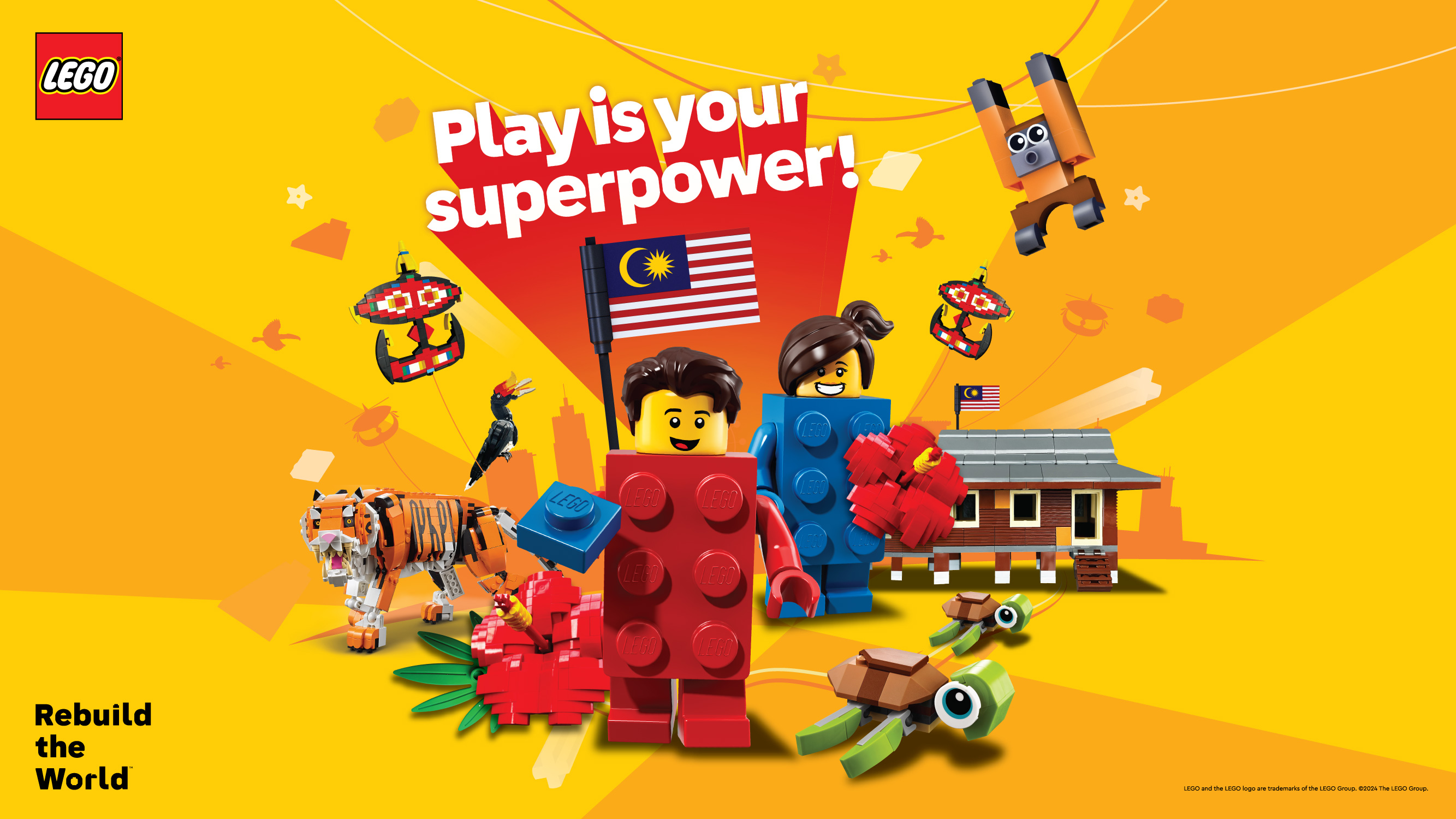 LEGO® Invites Malaysians to Reimagine Malaysian Icons Through LEGOSerlahkanKreativitiAndaMY